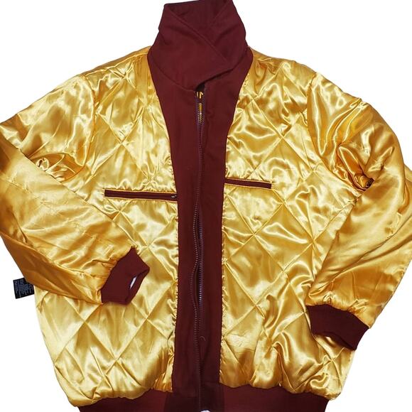 Redskins NFL Wool G-III Apparel Group 2XL Zip Up Bomber Jacket Coat - Picture 11 of 14